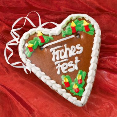Weihnachts-Lebkuchenherz 