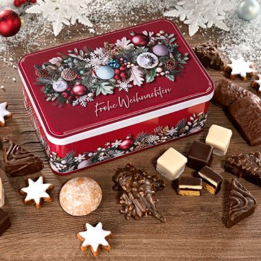 Frohe Weihnachten-Dose