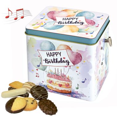 Happy-Birthday-Spieluhrdose, 250 g