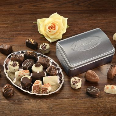 Pralinés Liège in der Schmuckschatulle