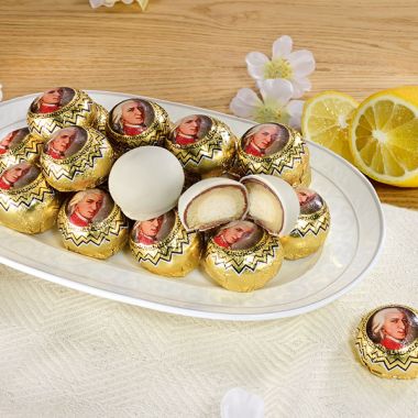 Mozartkugeln Zitrone