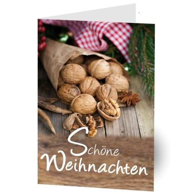 Grußkarte "Schöne Weihnachten"
